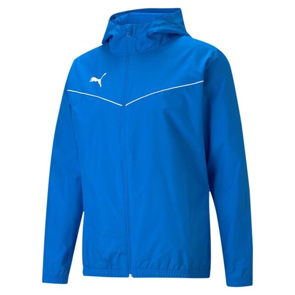 Puma teamRISE All Weather kurtka. Niebieskie kurtki Puma, xl, bez wzorów, bez kaptura, do biegania. Za 169.16 zł.