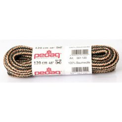 Sznurowadła Pedag bardzo grube 120 cm, mieszanka 3 kolorów. Buty trekkingowe PEDAG, bez wzorów, bez zapięcia. Za 112.99 zł.