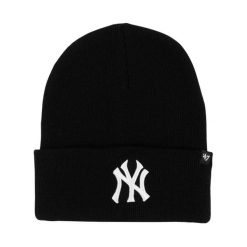 Czapka New York Yankees czarna B-HYMKR17ACE-BKAF. Czarne czapki zimowe POINT, bez wzorów. Za 96.99 zł.