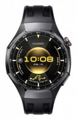 Inteligentny zegarek Huawei WATCH GT 6 Pro 46mm | GPS (satelitarny) | Dioda AMOLED | 1,47 cala | Wodoodporny | Czarny. Czarne zegarki smartwatch Huawei, bez wzorów. Za 1,832.99 zł.