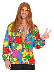 Carnival Party Koszula kostiumowa "Sixties" ze wzorem rozmiar: XXL. Koszule Carnival Party, xxl, bez wzorów, bez kołnierzyka, bez ramiączek. Za 86.99 zł.