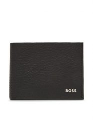 BOSS Duży Portfel Męski New Crosstown 50548805 10242583 01 Czarny. Czarne portfele Boss, bez wzorów, ze skóry. Za 649.99 zł.