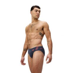 Kąpielówki slipy męskie kąpielowe Speedo Hyperboom. Szare slipy i bokserki Speedo, l, bez wzorów. Za 151.98 zł.