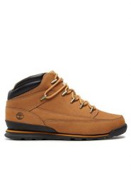Timberland Trapery Euro Rock Wr Basic TB0A2A9T2311 Brązowy. Brązowe trapery Timberland, z nubiku, bez zapięcia. Za 679.99 zł.
