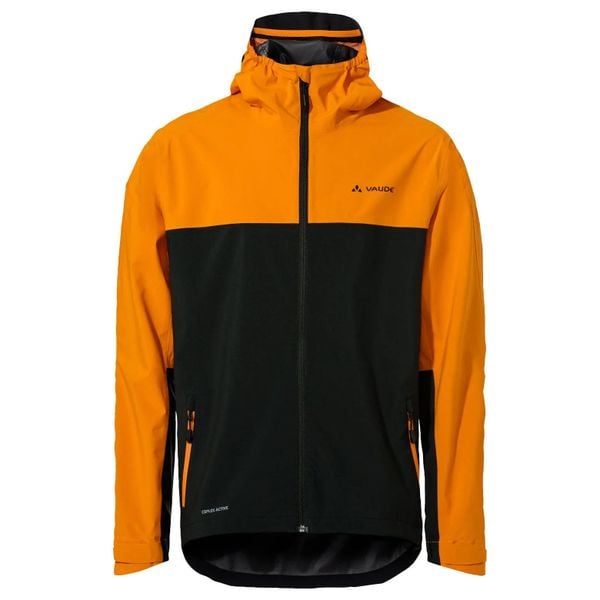 Kurtka wodoodporna VAUDE Moab. Brązowe kurtki Vaude, bez wzorów, bez kaptura. Za 802.35 zł.