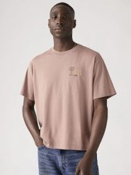 Levi's Koszulka w kolorze fiołkowym rozmiar: L. Różowe bezrękawniki Levi's®, l, bez wzorów, z bawełny, bez kołnierzyka, bez ramiączek. Za 111.07 zł.
