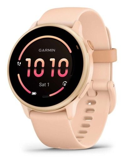 Garmin vívoactive 6 3,05 cm (1.2") AMOLED 42 mm Cyfrowy 390 x 390 px Ekran dotykowy Różowy Wi-Fi GPS. Czerwone zegarki sportowe GARMIN. Za 1,807.99 zł.