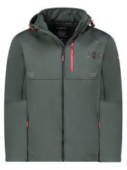 Geographical Norway Kurtka softshellowa w kolorze antracytowym rozmiar: S. Czarne kurtki outdoor i hardshell Geographical Norway, s, bez wzorów, bez kaptura. Za 128.25 zł.
