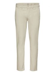 Camel Active Spodnie chino - Slim fit - w kolorze beżowym rozmiar: W36/L36. Brązowe eleganckie spodnie Camel Active, l, z bawełny. Za 165.99 zł.