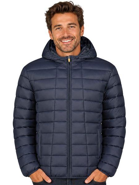 Geographical Norway Kurtka pikowana "Aipter" w kolorze granatowym rozmiar: M. Niebieskie kurtki Geographical Norway, m, bez wzorów, bez kaptura. Za 164.45 zł.