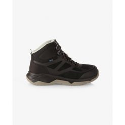 Unisex wysokie buty outdoorowe Kilpi PITON HIGH WP-U. Czarne buty trekkingowe Kilpi, bez wzorów, z nylonu, bez zapięcia. Za 360.09 zł.