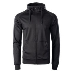 Bluza z kapturem i zamkiem błyskawicznym Martes Akos. Czarne bluzy MARTES, bez wzorów, z kapturem. Za 120.60 zł.