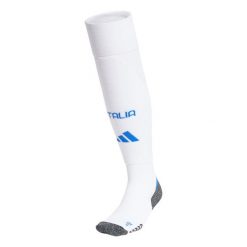 Getry Italy 24 Away. Białe legginsy długie sportowe Adidas, bez wzorów, z materiału, do piłki nożnej. Za 109.00 zł.