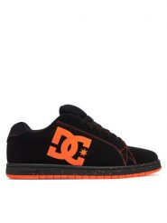DC Sneakersy GAVELER ADYS100536-BO1 Czarny. Czarne buty sportowe casual DC, bez wzorów, z nubiku, bez zapięcia. Za 239.99 zł.