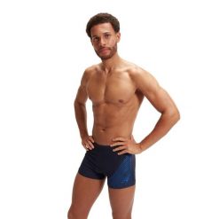 Kąpielówki Speedo Eco Medley Logo Aqsh. Niebieskie kąpielówki Speedo, m, bez wzorów. Za 124.99 zł.