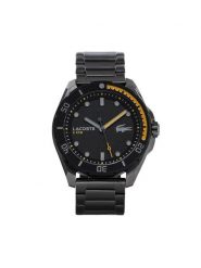 Lacoste Zegarek Finn 2011288 Czarny. Czarne, analogowe zegarki LACOSTE. Za 719.99 zł.
