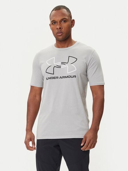 Under Armour T-Shirt Ua Gl Foundation Update Ss 1382915-011 Szary Loose Fit. Szare t-shirty sportowe Under Armour, bez wzorów, z bawełny, bez ramiączek, na fitness i siłownię. Za 99.00 zł.