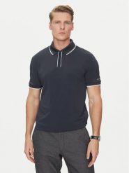 Marciano Guess Polo 4GHP07 6141A Granatowy Regular Fit. Niebieskie koszulki polo Marciano Guess, m, z aplikacjami, z syntetyku, bez kołnierzyka, bez ramiączek. Za 199.99 zł.