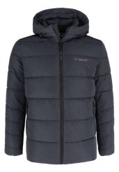 Krótka kurtka pikowana J‑ LYSS. Białe kurtki Volcano, na zimę, m, bez wzorów, z dzianiny, bez kaptura. Za 399.99 zł.