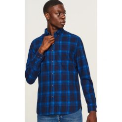 Koszula w kratę regular fit - Granatowy. Koszule marki Reserved. Za 99.99 zł.