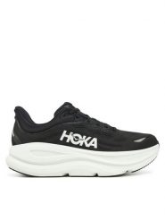Hoka Buty do biegania Bondi 9 Wide 1162013 Czarny. Czarne buty do biegania HOKA, bez wzorów, z materiału, bez zapięcia, do biegania. Za 819.99 zł.
