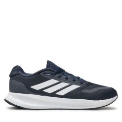 Buty do biegania adidas. Niebieskie buty do biegania Adidas, bez wzorów, bez zapięcia, do biegania. Za 179.99 zł.