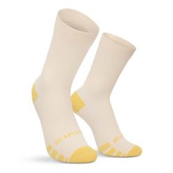 Skarpetki gravel Kolarstwo Siroko GS1 Light Yellow. Żółte skarpety SIROKO, bez wzorów, z elastanu. Za 71.00 zł.