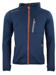 Peak Mountain Kurtka polarowa "Campo" w kolorze granatowym rozmiar: M. Niebieskie kurtki Peak Mountain, m, bez wzorów, z materiału, bez kaptura. Za 173.99 zł.