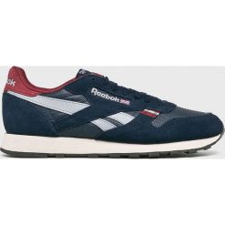 Reebok Classic - Buty Classic Leather Mu. Niebieskie buty sportowe casual Reebok Classic, bez wzorów, z materiału, z okrągłym noskiem, bez zapięcia, reebok classic. W wyprzedaży za 299.90 zł.