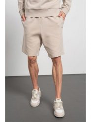 Hugo Boss Underwear Szorty dresowe w kolorze beżowym rozmiar: XL. Brązowe krótkie spodenki sportowe Hugo Boss Underwear, xl, bez wzorów, z bawełny. Za 316.45 zł.