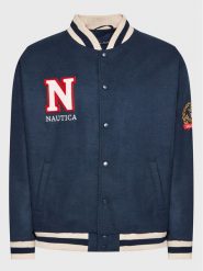 Nautica Kurtka bomber Wilson N1G00392 Granatowy Regular Fit. Niebieskie kurtki Nautica, l, bez wzorów, z syntetyku, bez kaptura. Za 659.99 zł.