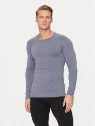 4F Bielizna termoaktywna górna 4FWAW24USEAM172 Niebieski Slim Fit. Niebieskia bielizna termoaktywna 4F, m, bez wzorów, z syntetyku, bez ramiączek, narciarskie. Za 89.99 zł.