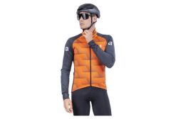 Kurtka rowerowa męska Alé Cycling Solid Sharp. Brązowe kurtki ALÉ CYCLING, l, bez wzorów, z elastanu, bez kaptura. Za 628.35 zł.
