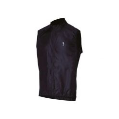 Vesta nieprzemakalna BBB Cycling PocketVest. Czarne kurtki przeciwdeszczowe BBB CYCLING, m, bez wzorów, bez kaptura. Za 298.50 zł.