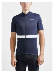 Craft Koszulka kolarska "Core Endur" w kolorze granatowym rozmiar: S. Niebieskie t-shirty sportowe Craft, bez wzorów, z materiału, bez ramiączek, rowerowe. Za 100.99 zł.