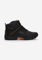 Czarne Buty Trekkingowe Fontanoe. Czarne buty trekkingowe Born2be, z aplikacjami, z nubiku, bez zapięcia. W wyprzedaży za 110.49 zł.