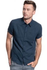 WRANGLER SS 1 PKT SHIRT MĘSKA KOSZULA KRÓTKI RĘKAW NAVY W5J1LO114 112130169. Niebieskie koszule Wrangler, m, bez wzorów, bez kołnierzyka, bez ramiączek. Za 139.99 zł.