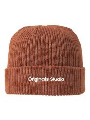 Jack & Jones Czapka-beanie "Vesterbro" w kolorze jasnobrązowym rozmiar: onesize. Brązowe czapki zimowe Jack & Jones, bez wzorów, z bawełny. Za 57.06 zł.