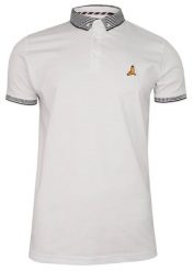 Biała Bawełniana Koszulka POLO -Brave Soul- Męska, Krótki Rękaw, z Kołnierzykiem, Sportowa. Białe koszulki polo Brave Soul, na lato, m, bez wzorów, z bawełny, bez kołnierzyka, bez ramiączek. Za 79.00 zł.