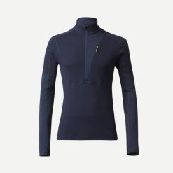 Koszulka męska trekkingowa z długim rękawem Simond MT900 merino. Niebieskie bluzki z długim rękawem SIMOND, l, bez wzorów, z dzianiny, bez kołnierzyka, bez ramiączek. Za 299.96 zł.