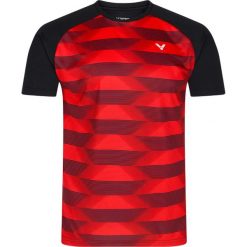 Koszulka sportowa unisex VICTOR T-33102 CD. Czarne t-shirty sportowe Victor, bez wzorów, bez ramiączek, tenisowe. Za 139.99 zł.