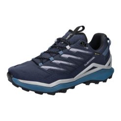 Półbuty LOWA MADDOX PRO GTX LO. Czarne eleganckie półbuty Lowa, bez wzorów, z gore-texu, bez obcasa, bez zapięcia. Za 785.38 zł.