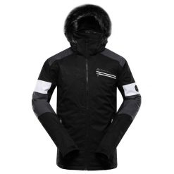 Kurtka męska narciarska Alpine Pro Dam. Czarne kurtki narciarskie i snowboardowe Alpine Pro, m, bez wzorów, narciarskie. W wyprzedaży za 839.00 zł.