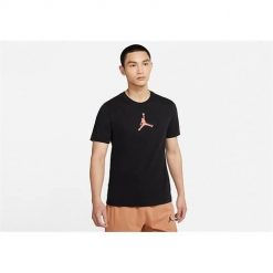 Koszulka sportowa męska Nike Air Jordan Dri-fit Air Graphic. Czerwone t-shirty sportowe Nike, bez wzorów, bez ramiączek. Za 231.00 zł.