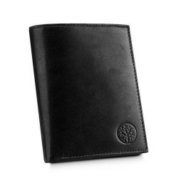 Portfel męski BETLEWSKI BPM-VTCC-70 CZARNY. Czarne portfele Betlewski, bez wzorów, ze skóry. Za 139.99 zł.