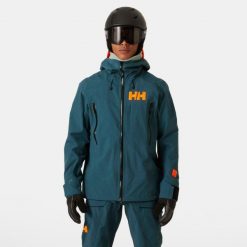 Kurtka narciarska Helly Hansen Sogn Shell 2.0. Zielone kurtki narciarskie i snowboardowe Helly Hansen, m, bez wzorów, narciarskie. Za 1,592.30 zł.