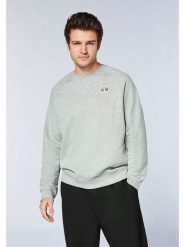 Chiemsee Bluza w kolorze szarym rozmiar: XXL. Szare bluzy Chiemsee, xxl, bez wzorów, z bawełny, bez kaptura. Za 109.52 zł.