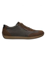 Wojas Skórzane sneakersy w kolorze brązowym rozmiar: 45. Brązowe buty sportowe casual Wojas, bez wzorów, bez zapięcia. Za 315.50 zł.