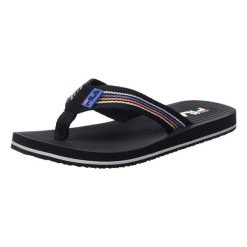 Japonki plażowe męskie Fila Ravello. Czarne japonki Fila, bez wzorów. W wyprzedaży za 68.00 zł.