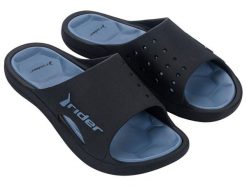 Buty klapki sportowe męskie Rider Bay XIV Ad. Niebieskie klapki Rider, z materiału. Za 94.99 zł.